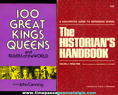 (2) Different History Books