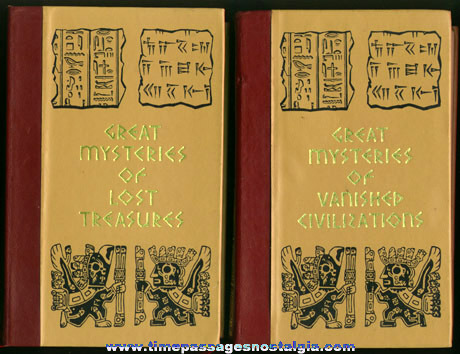 ©1979 (2) Volume Great Mysteries of Vanished Treasures Book Set