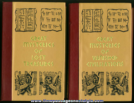 1979 (2) Volume Great Mysteries of Vanished Treasures Book Set