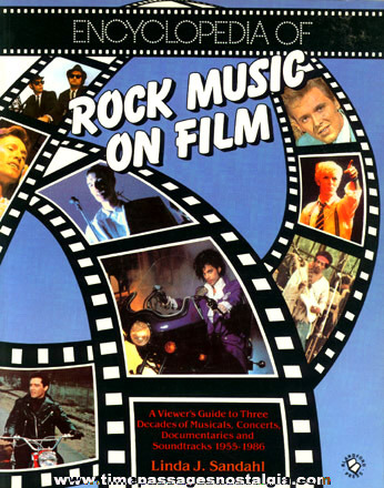 1987 Music Book Entitled "ENCYCLOPEDIA OF ROCK MUSIC ON FILM"