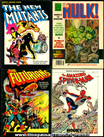 (4) 1970’s - 1980’s Super Hero Comic Books