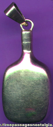 Silver Bottle Pendant / Charm