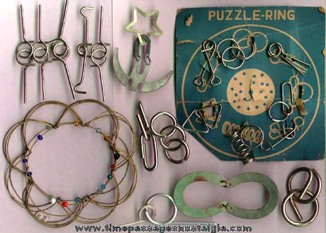 (19) Wire & Metal Puzzles