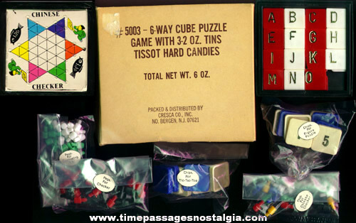 Old Boxed Candy Premium Puzzle Cube
