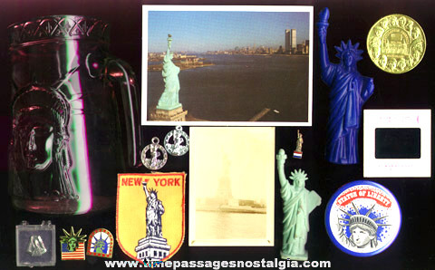 (15) Statue Of Liberty / Ellis Island Items