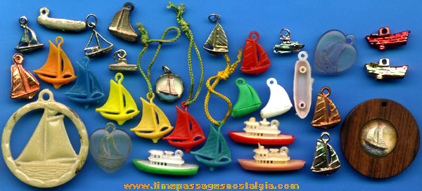 (30) Ship And Boat Charms