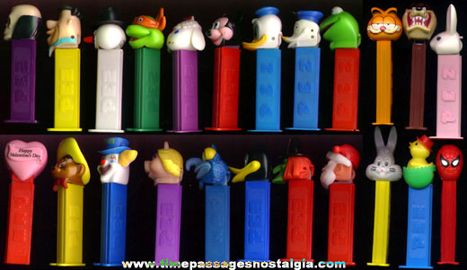 (23) Different PEZ Candy Dispensers
