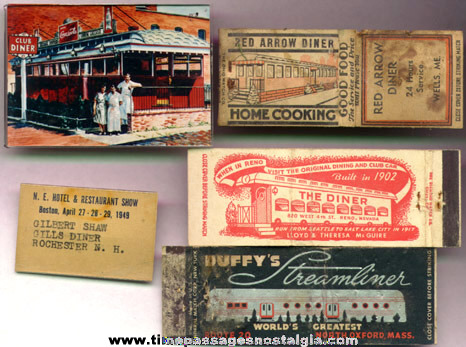 (9) Old Diner Advertising Items