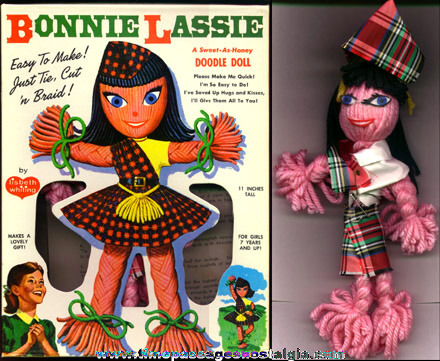 1966 Boxed Bonnie Lassie Doodle Doll