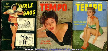 (3) Small 1950’s Risque Booklets