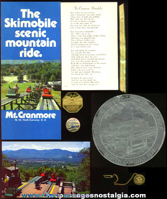 (12) Mount Cranmore Skimobile Souvenir Items