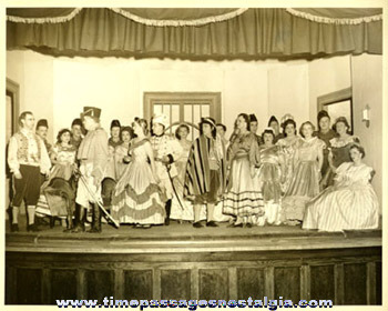 (7) 1956 Items For The Theatre Play: "THE BOHEMIAN GIRL"