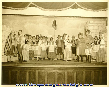 (7) 1956 Items For The Theatre Play: "THE BOHEMIAN GIRL"