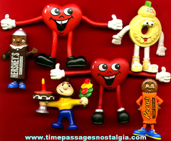 (6) Candy Advertising Character Figures