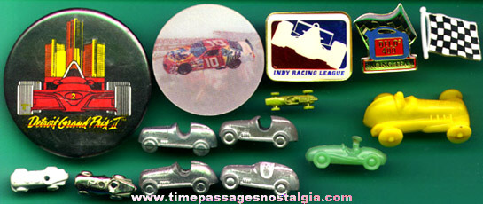 (14) Small Auto Racing Related Items