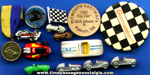 (14) Small Auto Racing Related Items