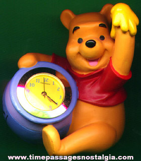 Walt Disney Figural Winnie The Pooh Clock