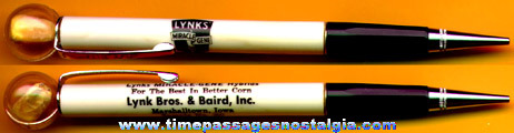 Old LYNKS’ MIRACLE GENE HYBRIDS Corn Advertising Mechanical Pencil