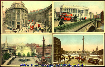 (8) 1944 London, England Picture Post Cards