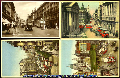 (8) 1944 London, England Picture Post Cards