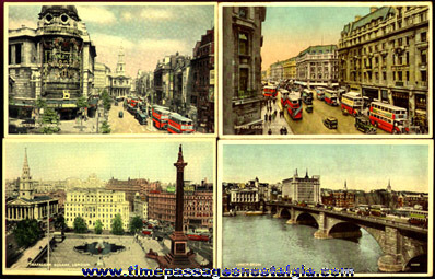 (8) 1944 London, England Picture Post Cards