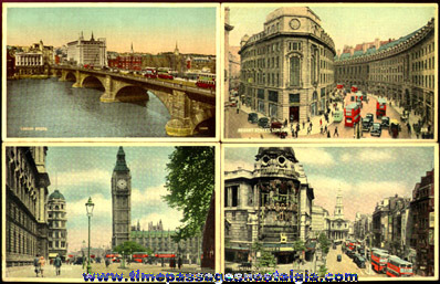 (8) 1944 London, England Picture Post Cards