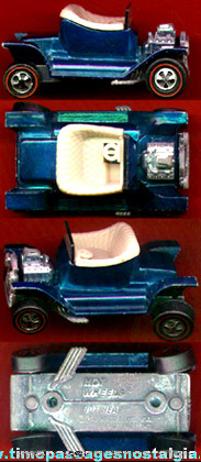 1968 Hot Wheels Blue Redlines Hot Heap