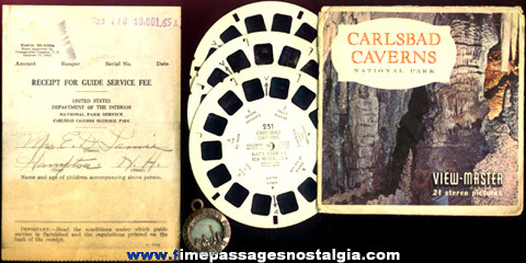 (17) Old Carlsbad Caverns, New Mexico Items