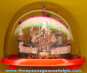 Old Disneyland Sleeping Beauty Castle Snow Globe Or Dome