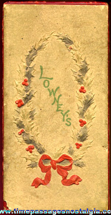 Old Lowney’s Christmas Chocolates Candy Box