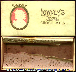 Old Lowney’s Cameo Chocolates Candy Box