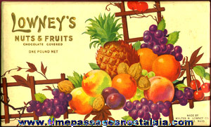 (2) Different Old Lowney’s Chocolates Candy Boxes