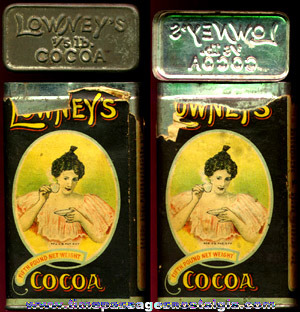 Old Lowney’s Cocoa Advertising Tin