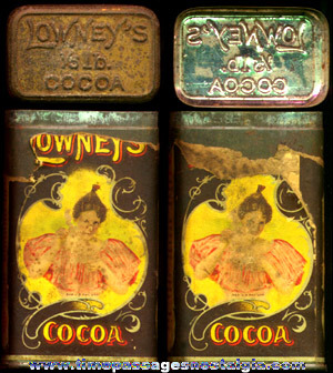 Old Lowney’s Cocoa 1/5 Pound Advertising Tin