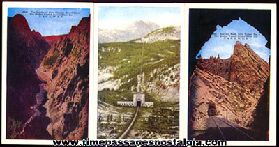 Set Of (10) 1948 James Peak Route Post Cards With Mailer