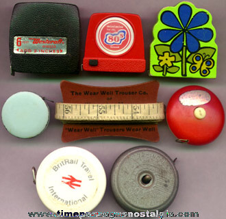 (8) Small Tape Measures