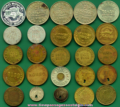 (25) Old Auto Related Tokens