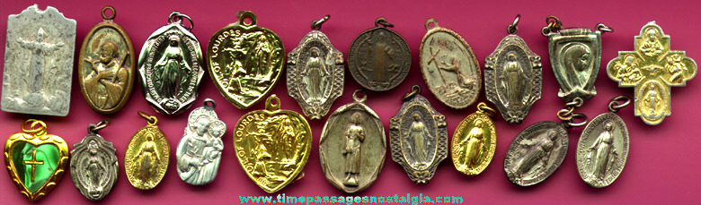 (20) Religious Medals / Charms
