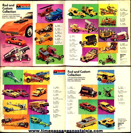 1974 Monogram Model Kit Advertising Brochure