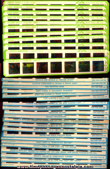 (30) Kenner Give A Show Projector Slides