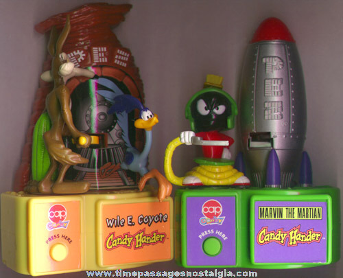 (2) Looney Tunes Battery Operated PEZ Candy Dispensers