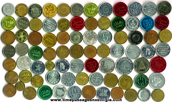 (82) Video Game Tokens