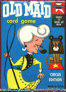 1959 Unopened Boxed Old Maid Card Game
