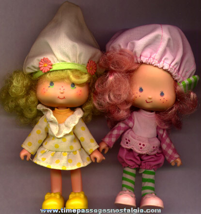 (2) 1979 Strawberry Shortcake Character Dolls