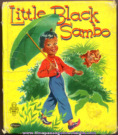 1953 Whitman Little Black Sambo Book