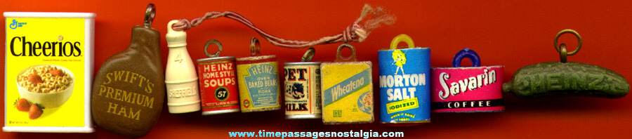 (10) Different Old Advertising Charms