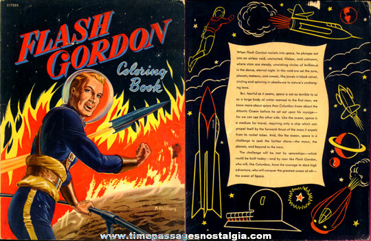 1952 Whitman Flash Gordon Coloring Book