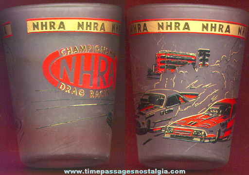 National Hot Rod Association Shot Glass