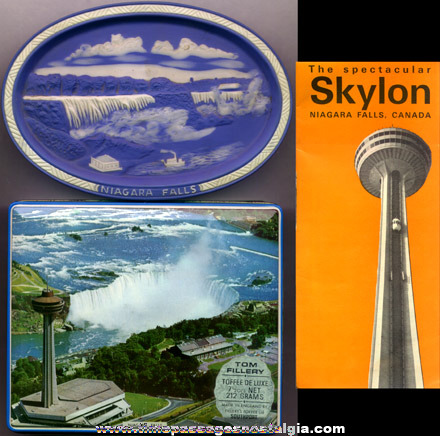 (11) Different Old Niagara Falls Items