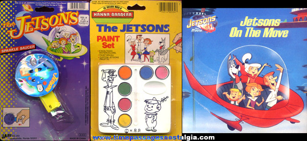 (7) Different Jetsons Cartoon Character Items